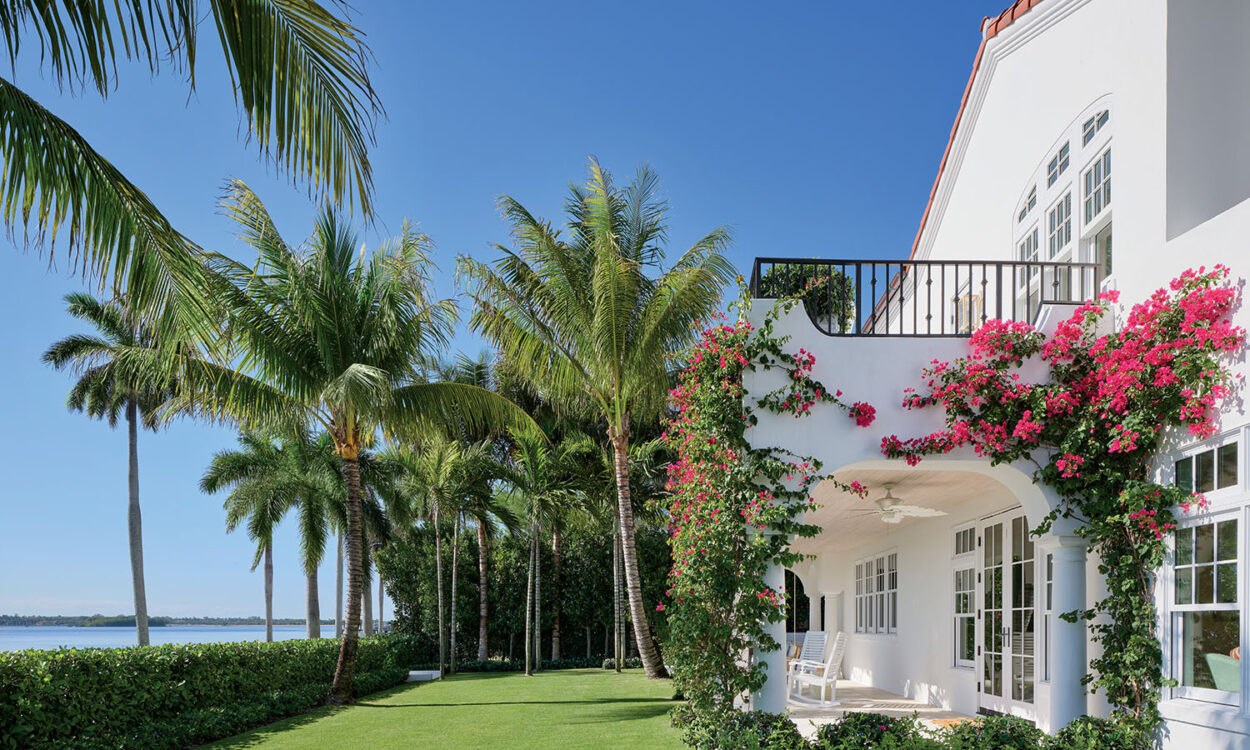 A Historic House In West Palm Beach Gets A Fresh Dose Of Color